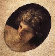 Gian Lorenzo Bernini Head of a Young Man Sweden oil painting artist